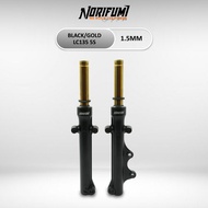NORIFUMI STABILIZING FORK LC135 5S 5SPEED 1.5MM BLACK/GOLD