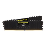 32GB (16GBx2) DDR4 3200MHz RAM (หน่วยความจำ) CORSAIR VENGEANCE LPX (BLACK) (CMK32GX4M2E3200C16) // แรมสำหรับคอมพิวเตอร์ PC