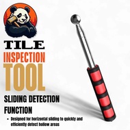 🐼 【120cm】[EXTENDABLE] Tile Tester Sound Detection House Inspection Stick Marble Hollow Wall Checker 