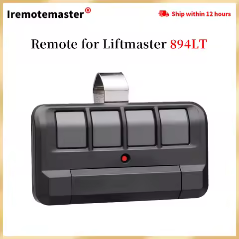 894LT 4-Button Garage Door Opener Learning Remote Control for LiftMaster Craftsman Replaces 61LM 361
