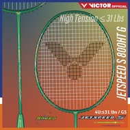 PROMO- RAKET BADMINTON VICTOR JETSPEED S-800 HT / JS-800HT / JETSPEED 800 HT - Bravata Store