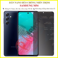 Anti-peeping sticker for Samsung M54 - nano flexible sticker