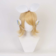 [Sẵn] Wig/tóc giả cosplay Kagamine Rin và Len màu vàng tươi - Voicaloid [Miu Cosplay]