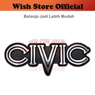 [PCS] Quality Emblem / Car Logo / Car Emblem with Civic Writing for Civic New