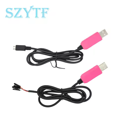 MICRO USB 5PIN 1M CP2102 USB To UART TTL Cable Module 4 Pin 4P Serial Adapter Download Cable Module 