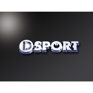 100% Original D-sport Dsport 75442-SI D-Sport Emblem