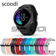 20mm Silicone Strap For Garmin Vivoactive 3 / Venu sq 2 / Garmin Move 3 Luxe watchband bracelet