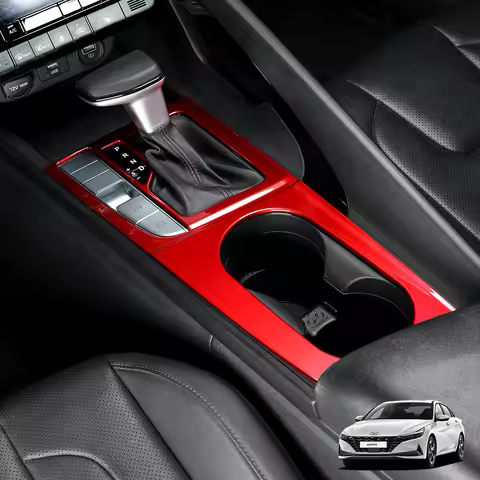 Car Centre Console Trim Frame Central Gear Shift Protective Cover Long Electronic Brake For Hyundai 