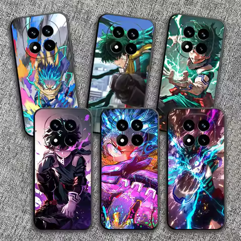 MHA My Hero Midoriya Izuku Deku Soft Phone Case for Xiaomi Redmi Note 12 13 14 15 Pro Plus 11 14S 12