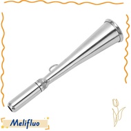 MELIFLUO Boat Fog Horn, Silver Removable Mouthpiece Handheld Foghorn, Sturdy Structure 304 Stainless