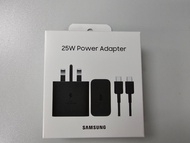 全新未開封 Samsung 25W Power Adapter Super Fast Charger + USD C to C Cable 快速充電器