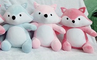 Gấu bông con cáo Foxie ngồi siêu mềm siêu cưng (30cm) vải miniso mềm mịn hàng loại 1 cao cấp
