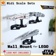 Wall Mount For Lego Star Wars Midi Scale Sets (75356 - Executor) (75374 - Tantive IV) (75375 - Mille