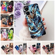 Case For Vivo Y35 Y35+ Y35M Plus Casing Cool Fashion Dragon Cartoon Soft Silicone TPU Phone Cover Fo