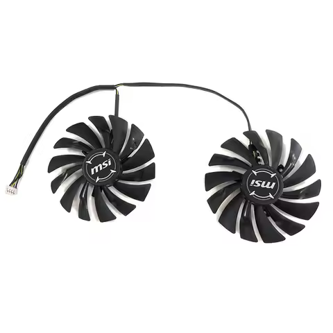 2Pcs/Set VGA GPU Fan,PLD10010B12HH PLD10010S12HH,For MSI GTX 960 950 GAMING,GTX1080 1070 1070Ti Armo
