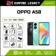 OPPO A58 [6GB RAM 128GB ROM] [8GB RAM 128GB ROM] - ORIGINAL OPPO MALAYSIA