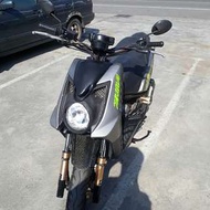 2012尾 YAMAHA BWS X K1 前後鍛框 H/L 避震 精品車 銀色