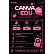 canva edu premium private acc
