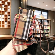 oppo A92S A72 A52 AX5S A31 2020 FIND X2 PRO F1S F5 F7 F9 F11 F15 A39 A57 A73 A75 A79 A77 A5S A3S Fashion trendy brand mobile phone case full cover Plaid