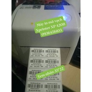 Máy in tem mã vạch sản phẩm Xprinter XP 420B cổng Lan