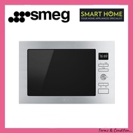 SMEG 25L S/Steel Built in Microwave with Grill - FMI425X