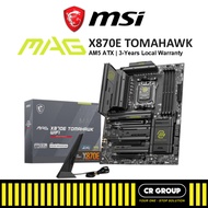 MSI MAG X870E TOMAHAWK WIFI AM5 DDR5 ATX Wi-Fi 7 PCIE 5.0 EZ DIY Motherboard (3Yrs Warranty)