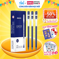 Bút gel 0.5mm Deli nhiều màu lựa chọn - Bút bi nước -  1 chiếc - Mực đỏ / Xanh / Đen - A116