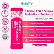 [NEW] Estalife Feminine V Pre + Probiotics Melts | 5 Billion CFU | 私密呵护益生菌 | Cranberry + Roselle + A