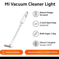 Xiaomi Official Mi Vacuum Cleaner Light Daya Hisap 50 AW Filtrasi 3 Langkah Masa Pakai Baterai 45 Menit Ringan