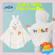 【DIRECT FROM JAPAN】gelato pique Dick Bruna BABY Miffy Pile Poncho PBCT254420 – Off White