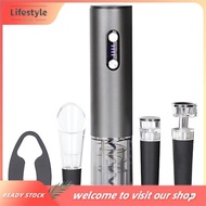 [Lifestyle] Electric Wine Opener Wine Bottle Opener Kit Rechargeable Electric Wine Opener Set Wine O