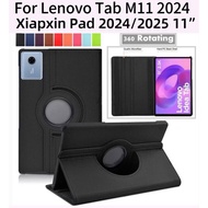 For Lenovo Idea Tab K11 M11 M8 M10 HD Gen 2 Xiaoxin Pad 2024 2025 11 360 Tablet Rotate Leather Case