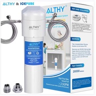 ALTHY WFS5300A Undersink Water Filtration System, a direct-connect water purifier
