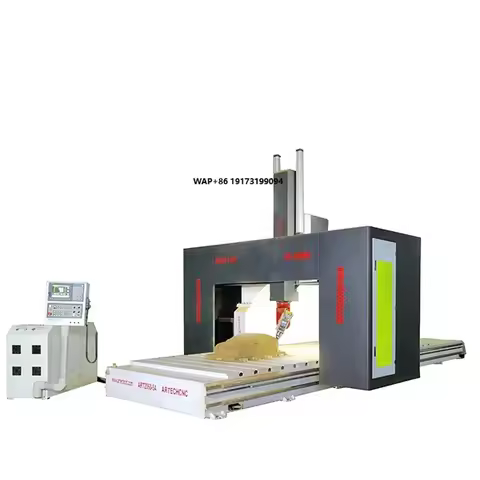 Best Price 4 Axis 5 Axis Atc 1325 1525 Milling Cutting Engraving 5Axis Cnc Router Machine for Wood S