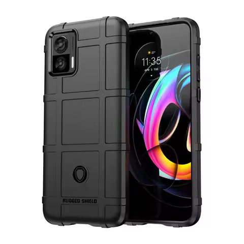 Rugged Shield Silicone Bumper Shockproof Case For Motorola Moto Edge 40 30 Neo Ultra X40 X S Pro Sof