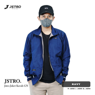 Jstro Jaket Harington Navy