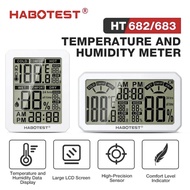 HABOTEST HT682 HT683 Temperature Humidity Meter Indoor Reminder Made of Environmentally Friendly ABS