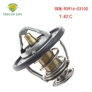 Engine Coolant Thermostat Oem 90916-03100 for Toyota Tundra Sequoia 4runner Land Cruiser Lexus Gs430