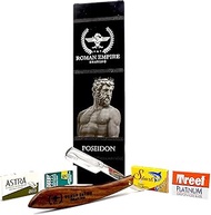 Poseidon Razor Set with 20 Razor Blades Astra, Derby, Shark, Treet