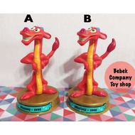 2002 美國二手玩具 Disney 100週年 McDonald's 麥當勞玩具 迪士尼 花木蘭 木須龍 絕版玩具