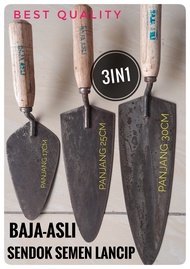 PAKET HEMAT Sendok/cetok Tembok semen BAJA tukang bangunan GALUR – ASLI BAJA ASLI