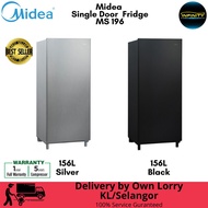 MIDEA (156L) 1-Door Refrigerator / Fridge / Peti Sejuk 1 Pintu (MS-196)