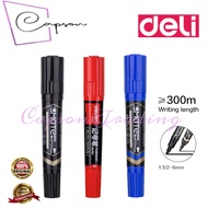 Deli S555 Twin Head Permanent Marker (1.5mm - 6mm)