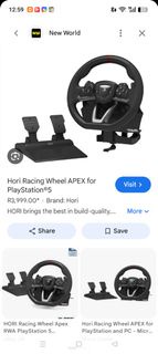 Hori Racing Wheel APEX for PlayStation 5