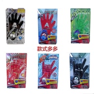 Toy Children Iron Man Gloves Avengers Captain America Spiderman Batman Hulk Transmitter