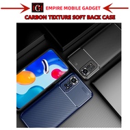 REDMI NOTE 11PRO (4G) (5G) / NOTE 11PRO PLUS (5G) CARBON TEXTURE SOFT BACK CASE