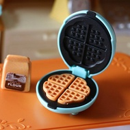 F1MY Doll House Kitchen Mini Toaster Poet Electric Oven Toy Miniature Toy Model f1my