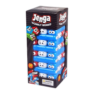 Jenga Wobbly Worms Tower Balancing Game Blocks Game Tower Permainan Blok Mainan