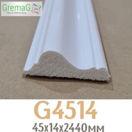 G4514/Chair rail/8ft wainscoting/PVC wainsciting/Dinding deco rumah/bingkai/bingkai gambar dinding