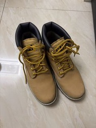 CAT黃色靴Caterpillar CAT Work Boots Tan Leather Lace Up